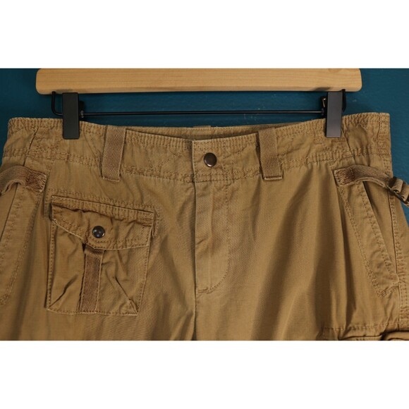 Vintage 90s Y2K Gap Pants Womens 10 Khakis Cargo Baggy Utility Low Rise Grunge - Picture 12 of 16